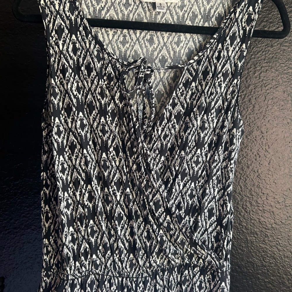 Max Studio Monochrome Patterned Jumpsuit - image 3